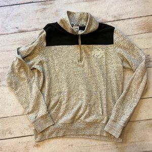 Victoria Secret Pink Half Zip Sweater